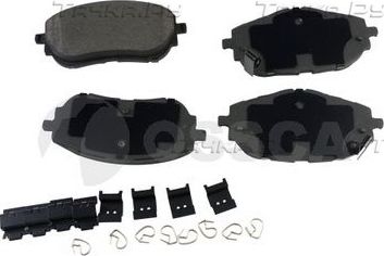Тормозные колодки OSSCA. Артикул 22053