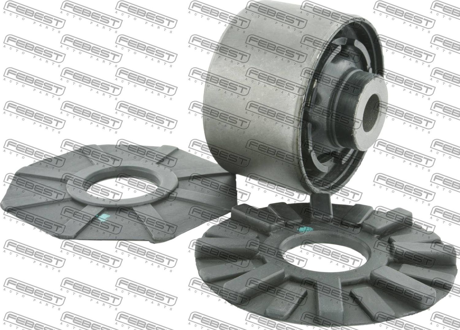 Сайлентблок заднего рычага подвески Febest. Артикул NAB-267