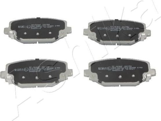 Тормозные колодки ASHIKA. Артикул 51-09-908