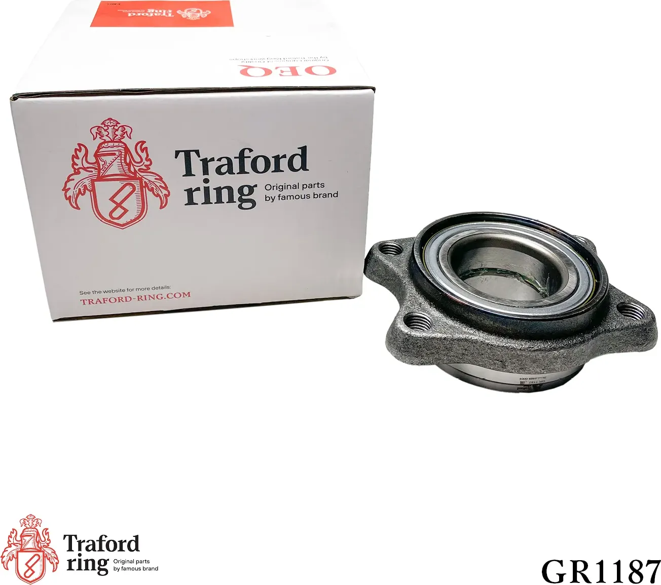 Ступица Колеса, Audi A6 Quattro (04-) (85 mm) (перед. с подшип.) (Traford Ring). Артикул GR1187