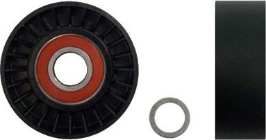 Натяжной ролик (натяжитель) приводного поликлинового ремня Denckermann (полимерный материал). Артикул P220001