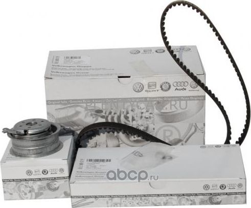 Ремень ГРМ с роликами (комплект) VAG. Артикул 06A198119
