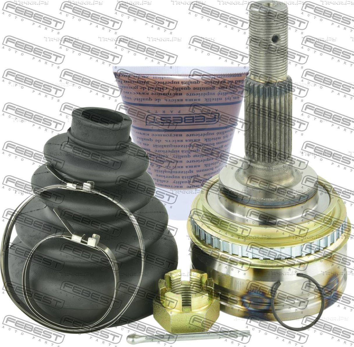 Шрус наружный (граната) Febest передний для Toyota Scepter 1992-1996. Артикул 0110-012A48