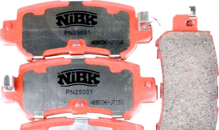 Тормозные колодки NiBK. Артикул PN25001S
