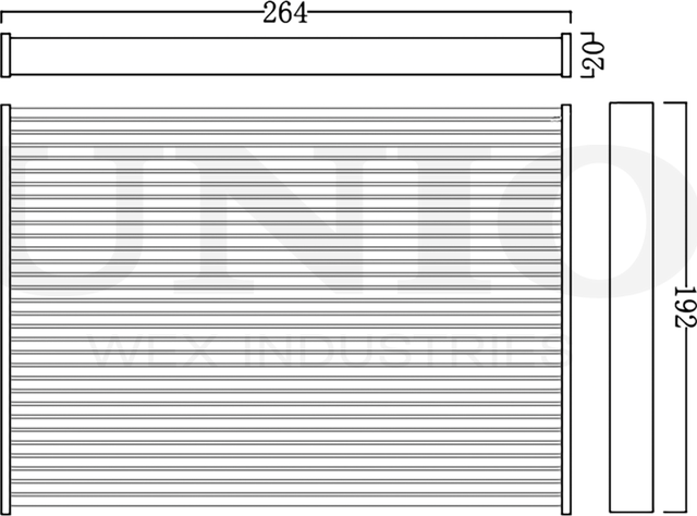 Фильтр салона (Unio). Артикул FLT-40079