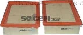 Воздушный фильтр Purflux для SEAT Ibiza II 1999-2002. Артикул A1114-2