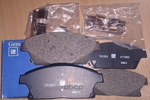 Тормозные колодки General Motors. Артикул 13412810