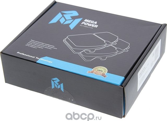 Колодки тормозные HYUNDAI Elantra (11-),i30 (11-) KIA Ceed (12-) передние (R15) (Megapower) Megapower. Артикул 35033076