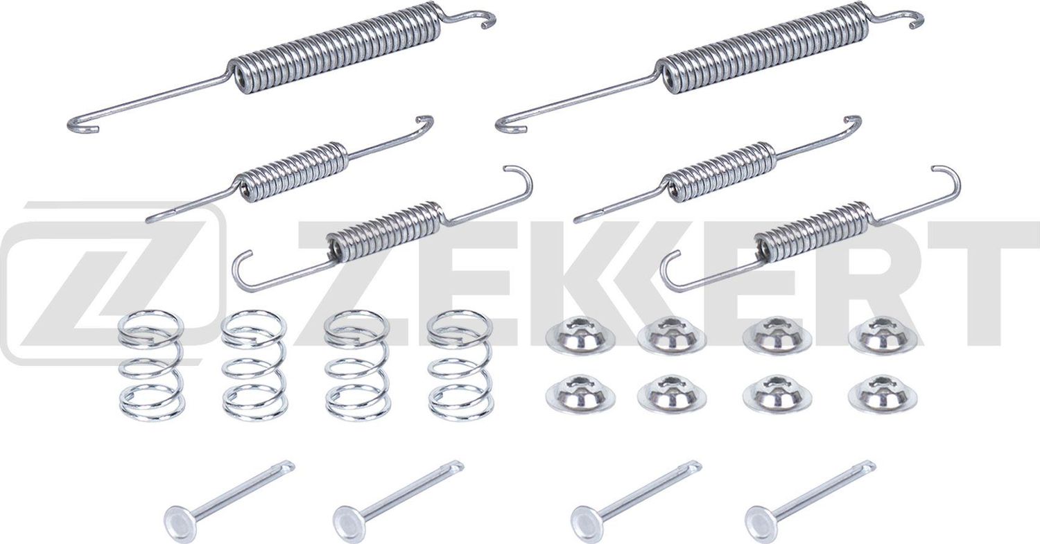 Комплект установочный задн. торм. колодок Renault Clio II 98-  Laguna 93-  Volvo 440 88-  460 89-  C Zekkert. Артикул BR-3331