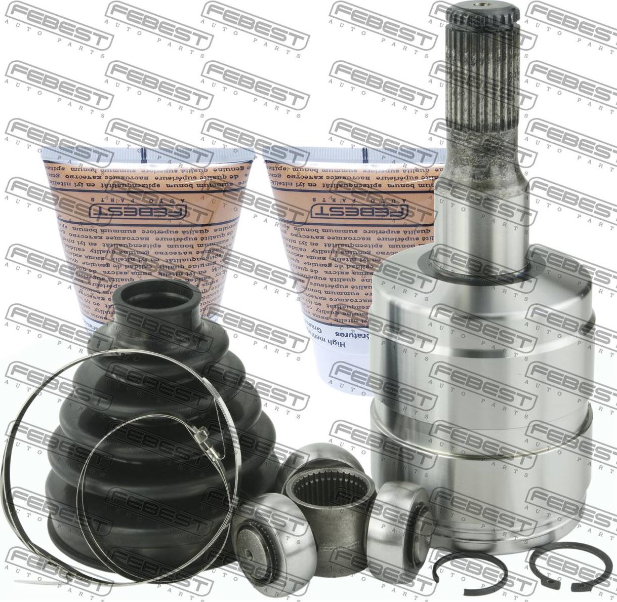 Шрус внутренний (граната) Febest передний для Hummer H3 2006-2010. Артикул 3611-H3