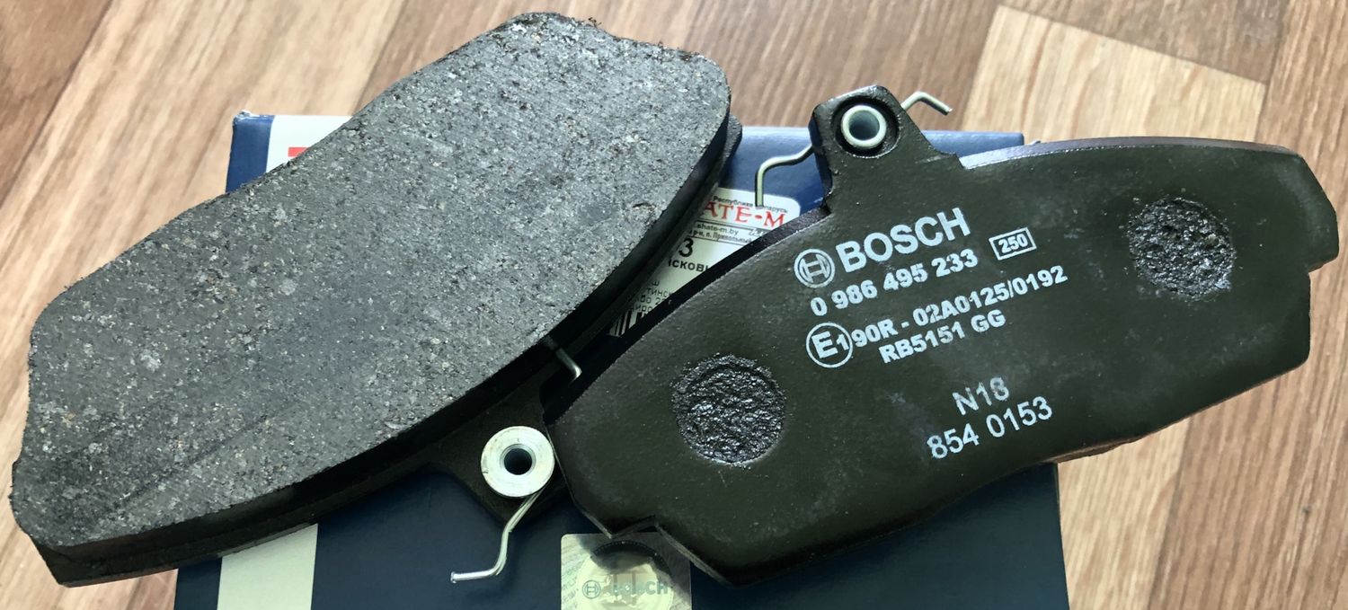 Тормозные колодки Bosch. Артикул 0 986 495 233