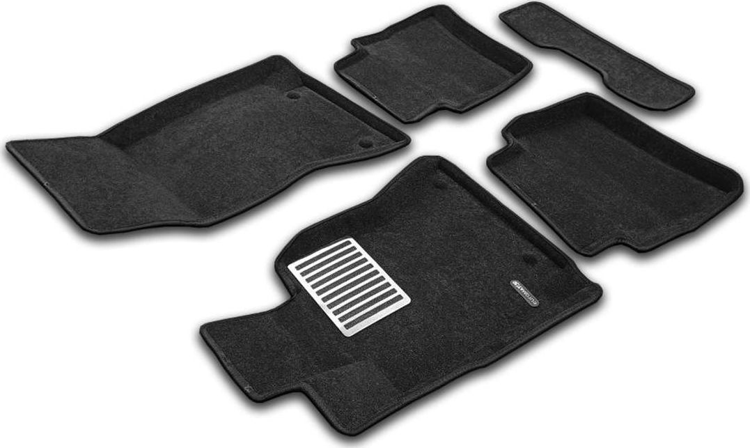 Коврики текстильные Euromat 3D Lux для салона Mercedes-Benz E-Класс W214 2023-2026. Артикул EM3D-003525