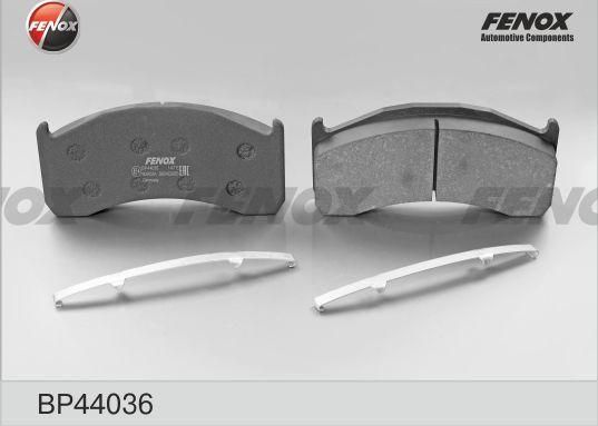 Тормозные колодки Fenox. Артикул BP44036