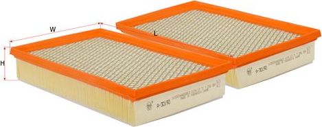 Воздушный фильтр Sakura. Артикул A-30190