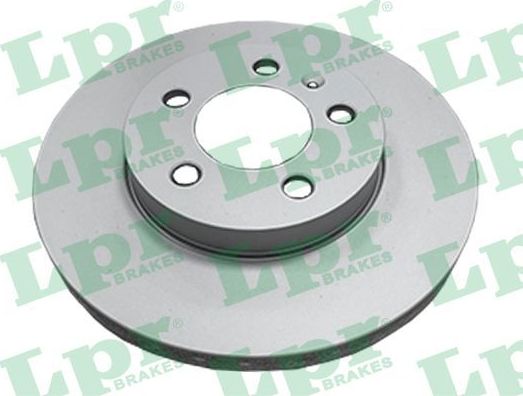 Тормозной диск LPR TOTAL COATED передний для SEAT Ibiza V 2017-2026. Артикул V2024VR