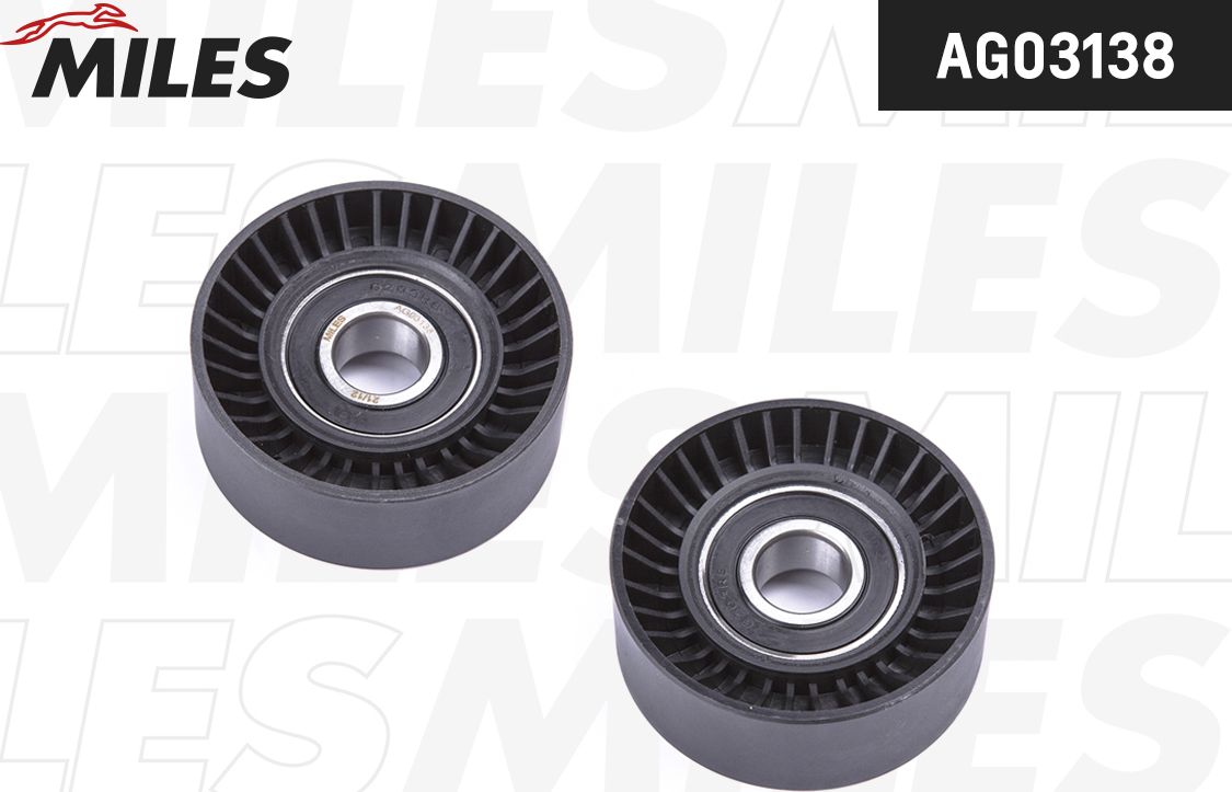 Натяжной ролик (натяжитель) приводного ремня Miles. Артикул AG03138