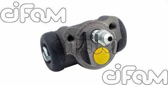Тормозной цилиндр Cifam задний для Mitsubishi Colt III (C50) 1988-1990. Артикул 101-132