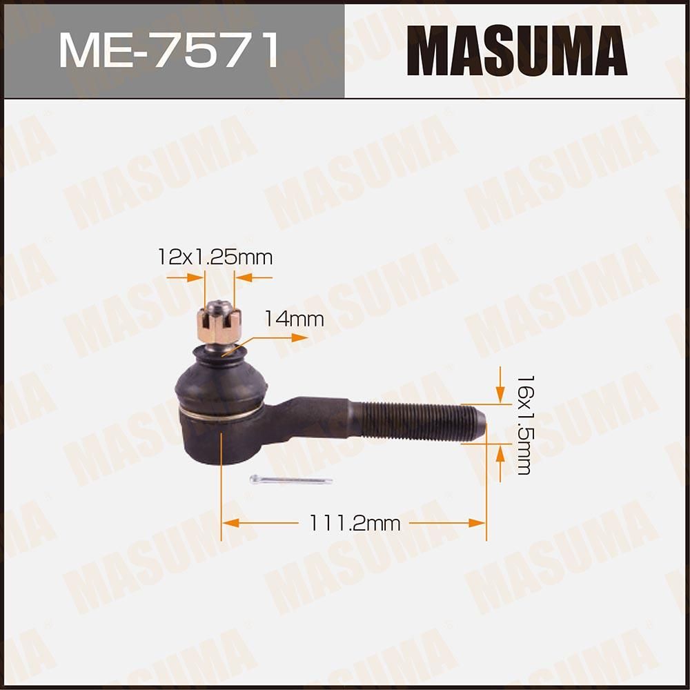 Наконечник рулевой тяги Masuma. Артикул ME-7571