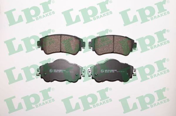 Тормозные колодки LPR. Артикул 05P1740