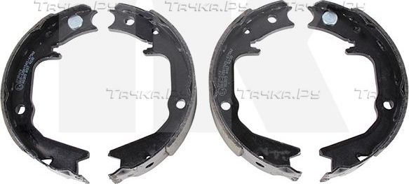 Тормозные колодки NK задние для Mitsubishi Lancer VII 1999-2001. Артикул 2730674