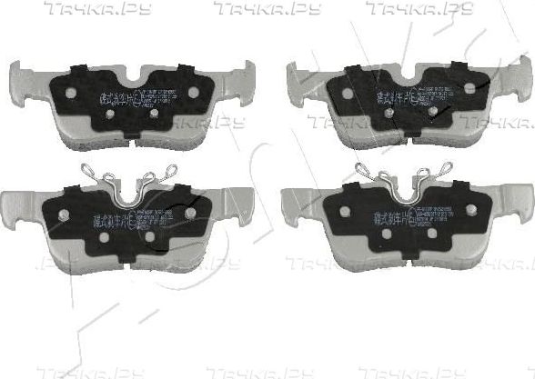 Тормозные колодки ASHIKA задние для BMW 2 F44 2019-2026. Артикул 51-00-0103
