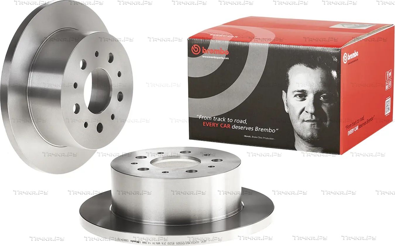 Тормозной диск Brembo PRIME LINE для Ford Transit VIII 2016-2026. Артикул 08.8094.30
