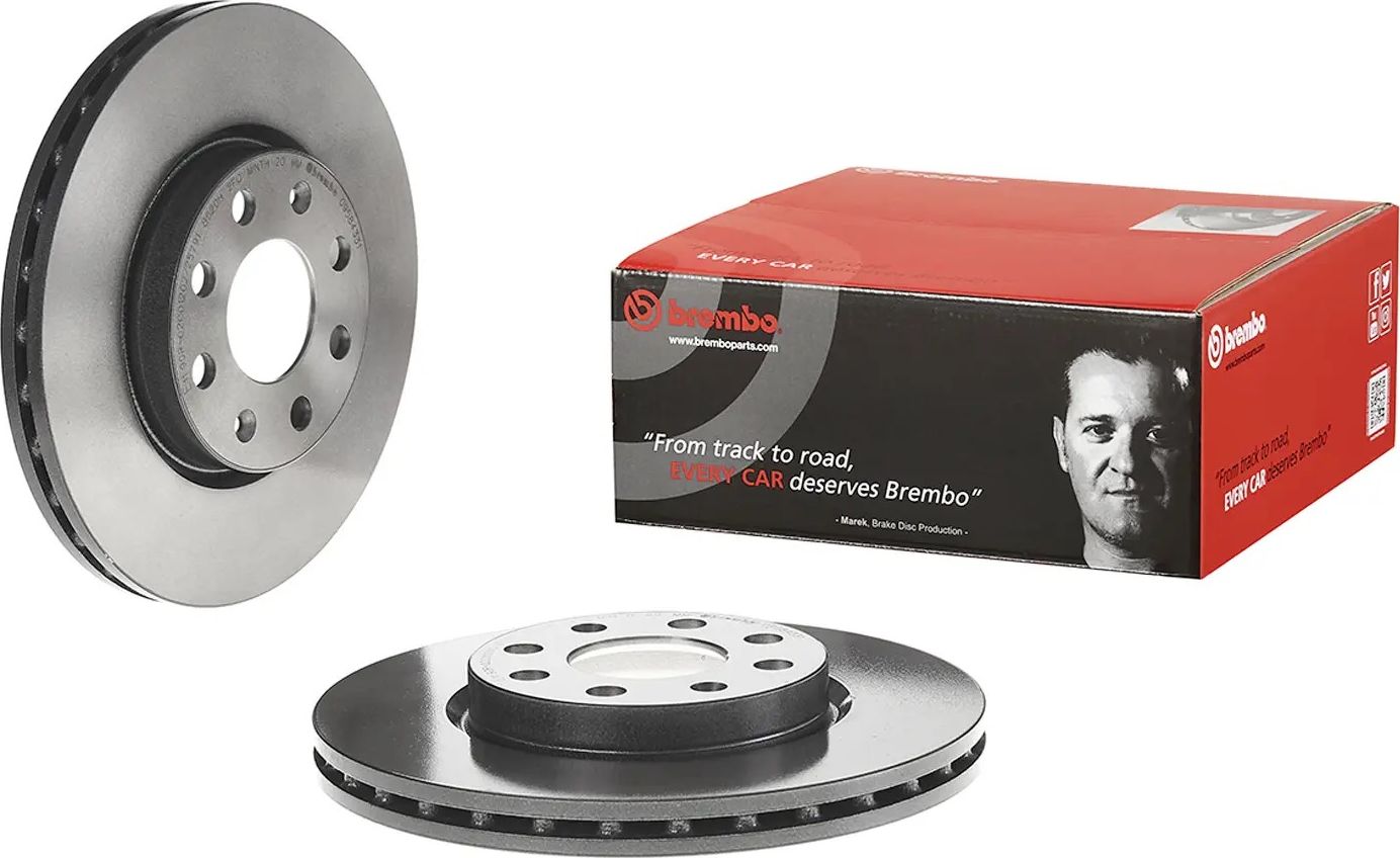 Тормозной диск Brembo PRIME LINE - UV Coated. Артикул 09.5843.31