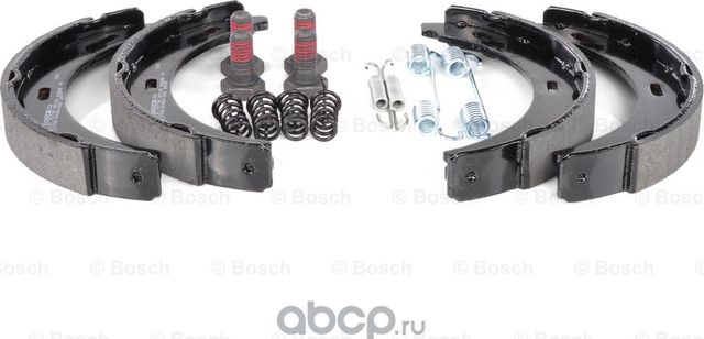 Колодки тормозные стояночного тормоза MB W201/168/245/202/208/124/210/129 (Bosch). Артикул 986487543
