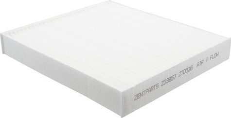 Салонный фильтр Zentparts (бумага). Артикул Z33957