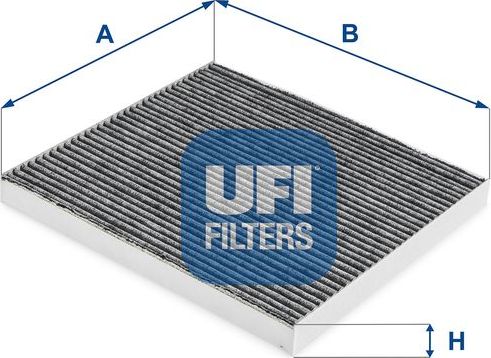 Салонный фильтр UFI. Артикул 54.273.00