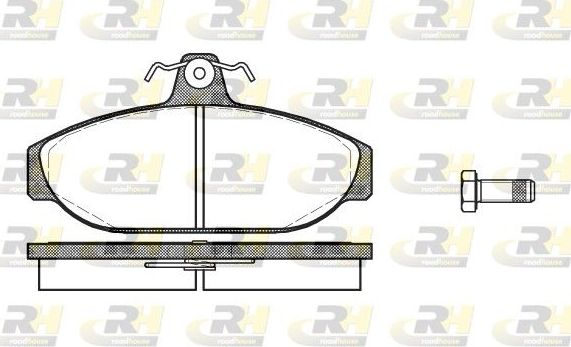 Тормозные колодки RoadHouse. Артикул 2156.00