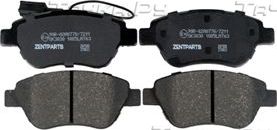 Тормозные колодки Zentparts. Артикул Z07332