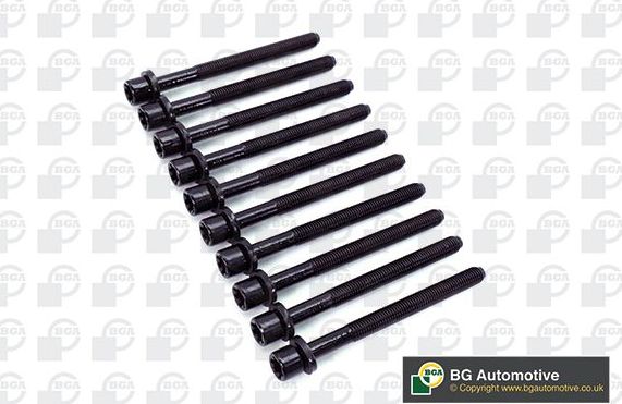 Комплект болтов ГБЦ BGA для Audi A3 II (8P) 2005-2013. Артикул BK5346