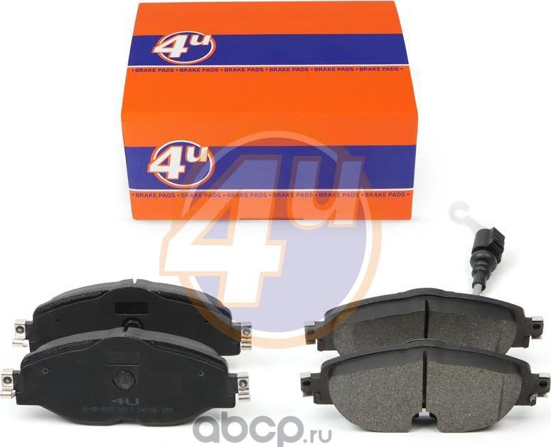 Колодки тормозные (4U). Артикул 4UBP0035