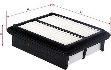 Воздушный фильтр Sakura. Артикул A-1423