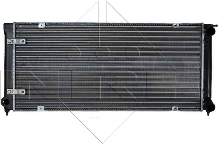 Радиатор охлаждения двигателя NRF (алюминий). Артикул 58712