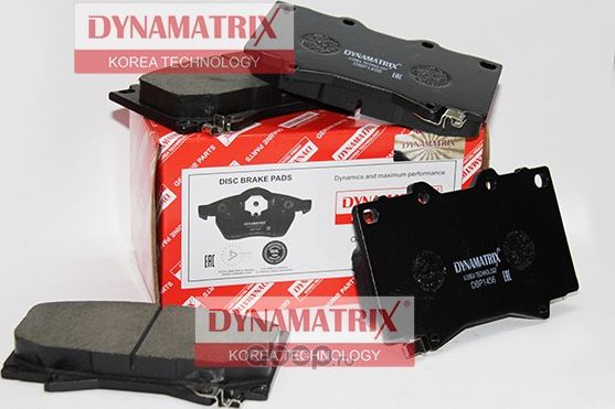 Колодки тормозные дисковые (Dynamatrix-Korea) Dynamatrix-Korea. Артикул DBP1456