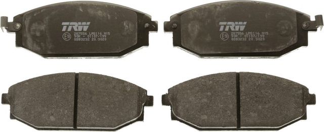 Тормозные колодки TRW передние для Hyundai Galloper I 1991-1998. Артикул GDB3232