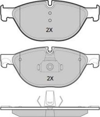 Тормозные колодки Fremax. Артикул FBP-1932