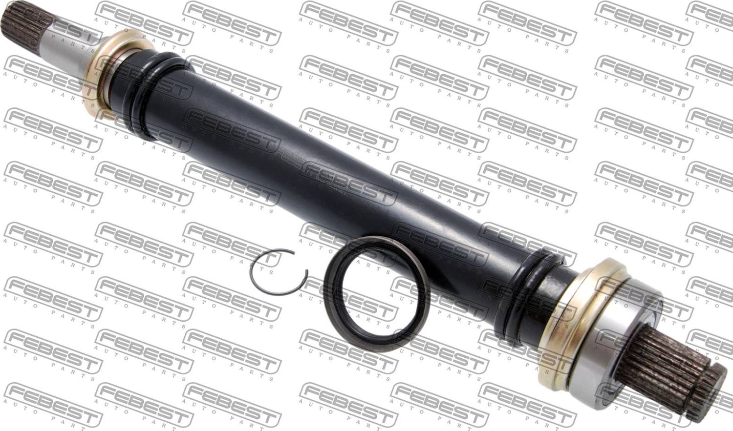 Полуось (привод в сборе, приводной вал) Febest. Артикул 0512-M316MT