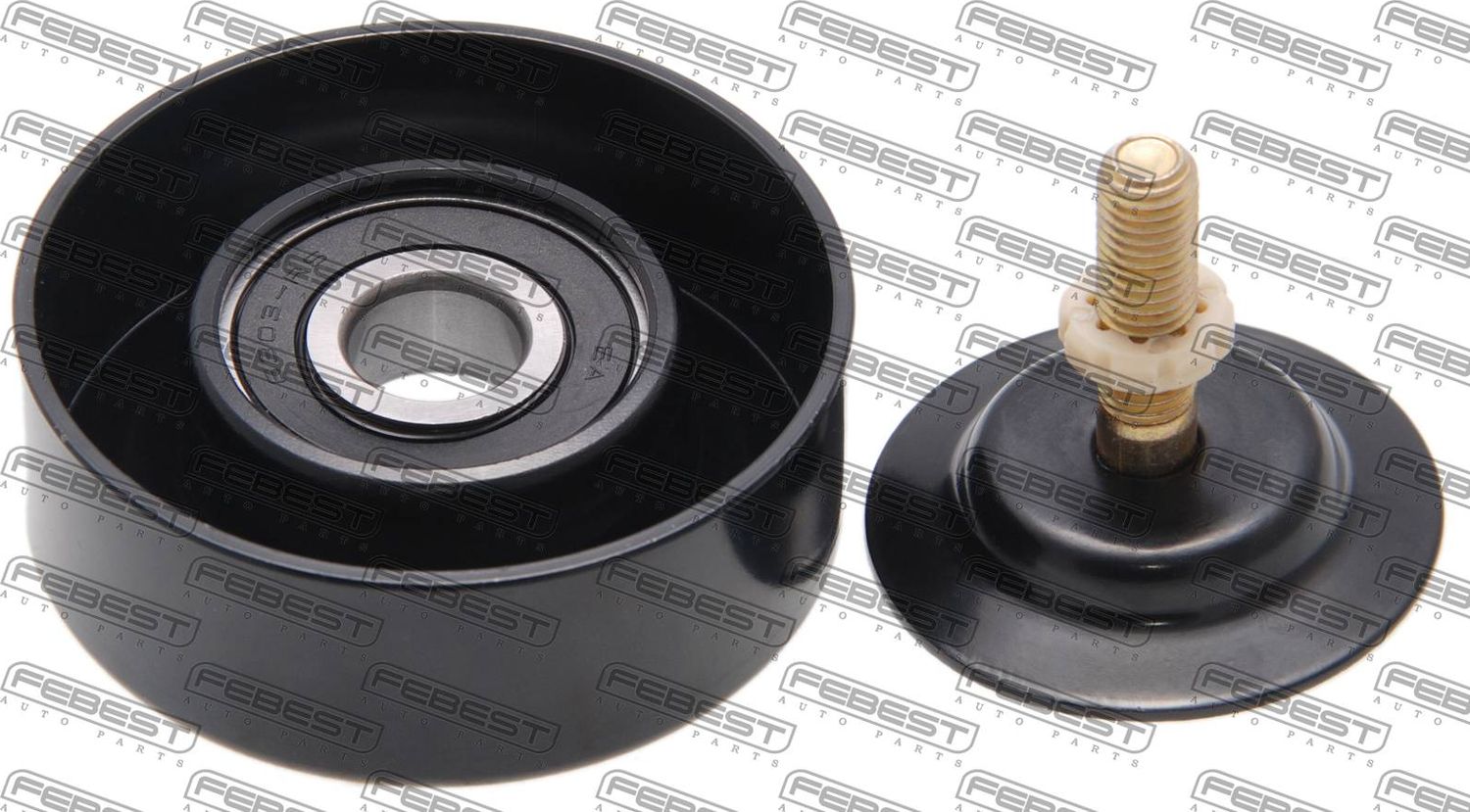 Направляющий (ведущий) ролик приводного поликлинового ремня Febest. Артикул 1288-CM