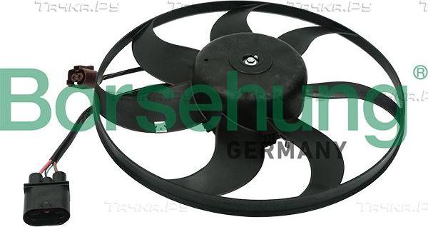 Вентилятор радиатора двигателя Borsehung для SEAT Toledo III 2004-2009. Артикул B11496