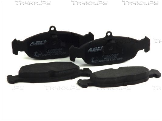 Тормозные колодки ABE передние для Chevrolet Corsa 1994-2002. Артикул C1X005ABE