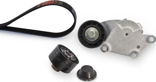 Приводной ремень поликлиновой с роликами (комплект) Gates Micro-V® для Ford Focus II 2009-2012. Артикул K226PK803