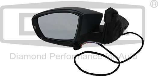 Зеркало боковое DPA левое для Skoda Octavia A7 2012-2019. Артикул 88571785302