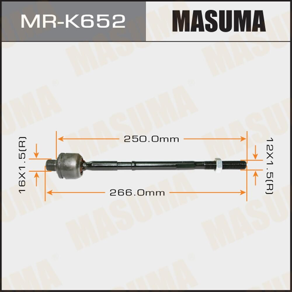 Рулевая тяга Masuma. Артикул MR-K652