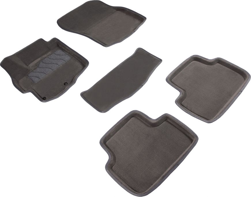 Коврики Seintex 3D ворсовые для салона Mitsubishi ASX 2010-2026. Артикул 82164