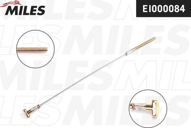Трос ручника (тросик ручного тормоза) Miles. Артикул EI000084