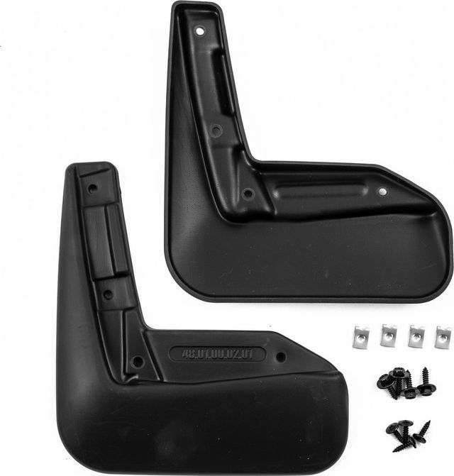 Брызговики Frosch (в пакете) задняя пара для Toyota Verso 2013-2018. Артикул NLF.48.01.E11