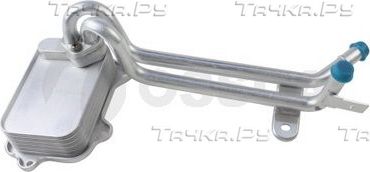 Радиатор масляный (маслоохладитель) для двигателя OSSCA для SEAT Leon II 2007-2012. Артикул 12675